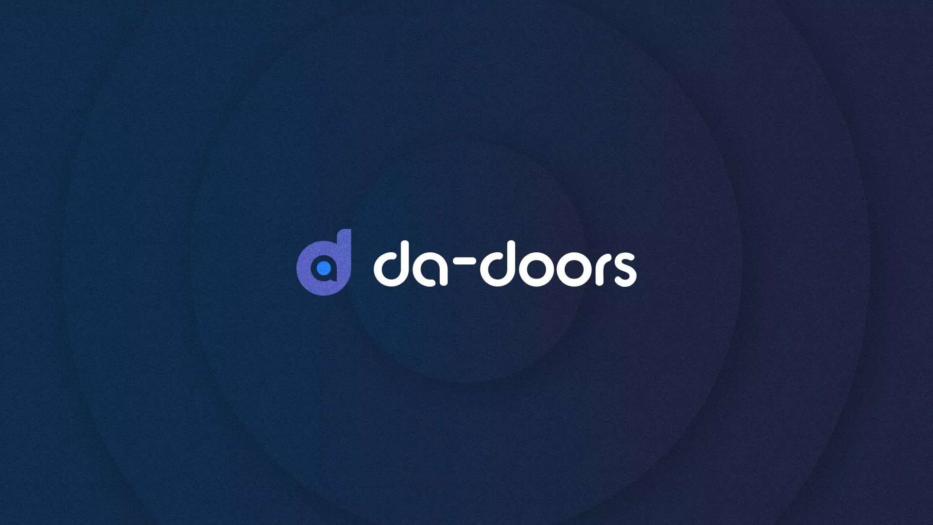Разработка логотипа компании по продаже дверей в Новомосковске